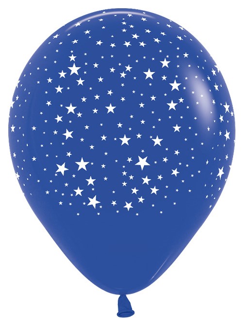 5" Fashion Royal Blue w/ White Stars